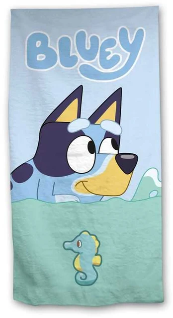 Moose Bluey microfibre beach towel