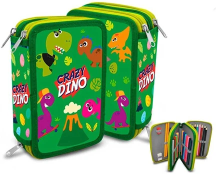 Penalas su priedais Crazy Dino