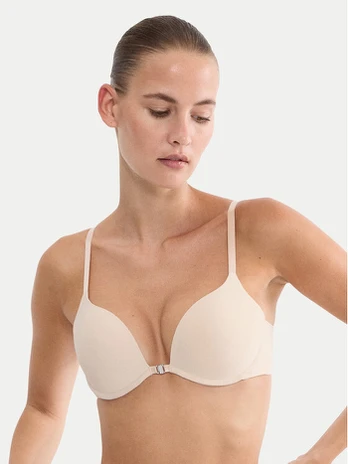 Triumph Pakelianti (push-up) liemenėlė Pure Micro 10226410 Smėlio