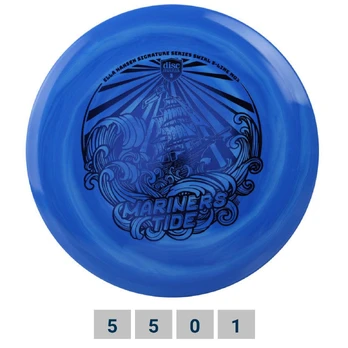 Diskgolfo diskas Midrange Driver S-LINE SWIRL MD3 Mariners Tide Blue/White