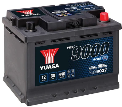 YUASA YBX9027 60AH 640A