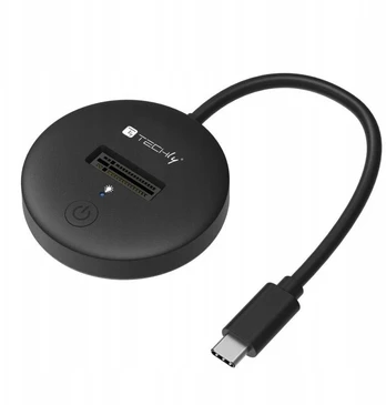 Techly M.2 SATA/NVME SSD diskų doko stotelė su USB-C sąsaja