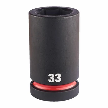 Milwaukee smūginis lizdas 1" 33mm ilgas
