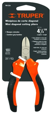 Replės Truper Diagonal Mini Cutting Pliers 17367, 110 mm kaina
