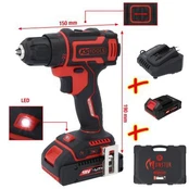 Akumuliatorinis atsuktuvas KS TOOLS 515.6400 kaina