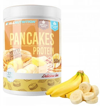 Allnutrition Pancakes Protein, Vanilė, 500 g