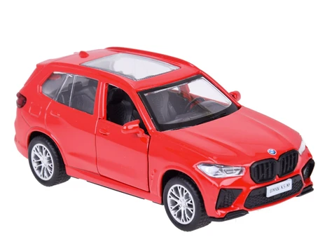 Žaislinis automobilis MSZ BMW X5M, 1:43, raudona