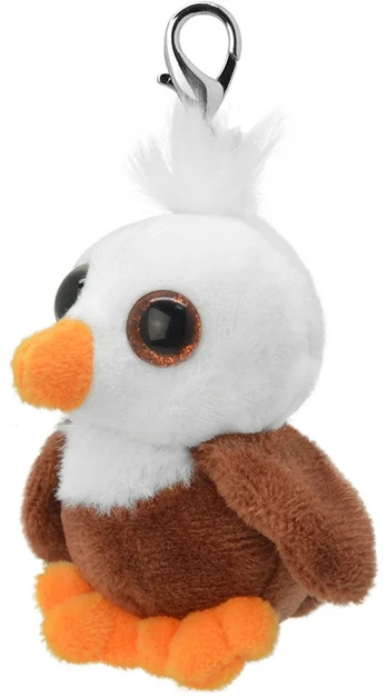 Pliušinis žaislas Wild Planet Eagle K8270, rudas/baltas, 8 cm
