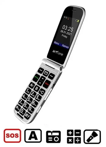 Artfone F20 Black/Silver