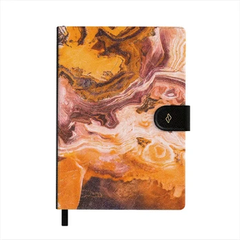 Pumpkin Spice - Orange Notebook, A5 (14.8 x 21cm) / Grid