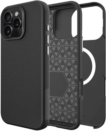 Dėklas Perfectionists Triangle Mag Case Apple iPhone 17 juodas