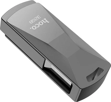 Atminties kortelė 32 GB USB 3.0 (USB A) atmintinė Hoco UD5 Pilka