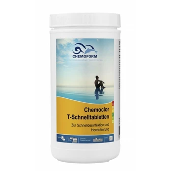Greito tirpimo 20g chloro tabletės CHEMOFORM CHEMOCLOR T (greitas chloras, šokas), 1kg
