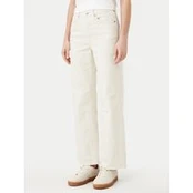 Vero Moda Džinsai Tessa 10287303 Écru Wide Leg