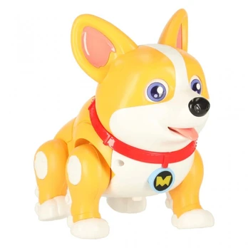 Interaktyvus žaislinis šuniukas Corgi, 20x12x17 cm