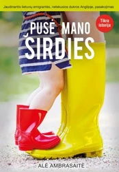 Pusė mano širdies (knyga su defektais)