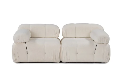 Sofa Bubble 2 Seater L1-1R, smėlio spalvos