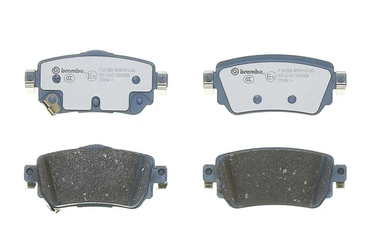Stabdžių trinkelių rinkinys, diskinis stabdys BREMBO P 56 098E