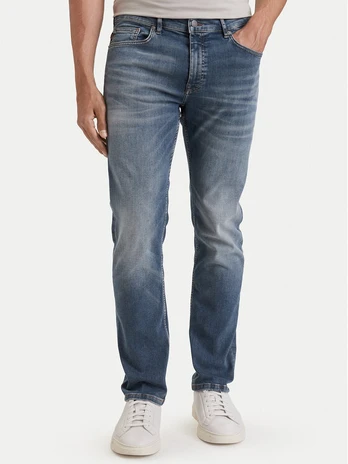 BOSS Džinsai Delaware 50564563 Tamsiai pilka Slim Fit
