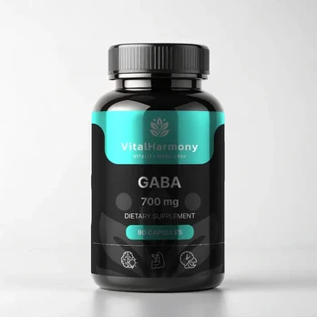 VitalHarmony GABA 700 mg 90 kapsulių