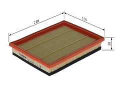 Oro filtras BOSCH F026400177 kaina