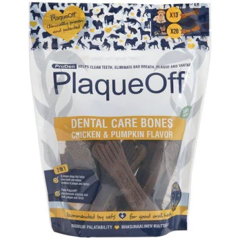 PlaqueOff - DENTAL BONES CHICKEN & PUMPKIN 480gr - (721.0045)