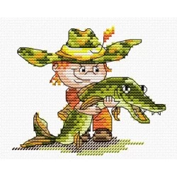 Catched the Fish SM-035 - Siuvinėjimo rinkinys