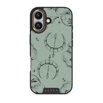 Sagittarius - iPhone 17 Case, Elite Dark (MagSafe) / Gold / Turquoise
