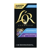 Kavos kapsulės L'OR Decaffeinato, 10 vnt x 52g kaina