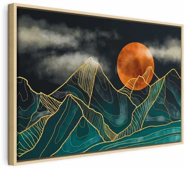 Artgeist Paveikslas - Mountain Calm (1 Part) Wide