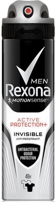 Purškiamas dezodorantas vyrams Rexona Men Active Protection+ Invisible 150 ml kaina
