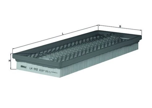 Oro filtras MAHLE LX592
