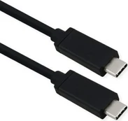Roline USB kabelis USB4 Gen 3, Emark, C-C, M/M, 40 Gbit/s, 100 W, juodas, 0,8 m