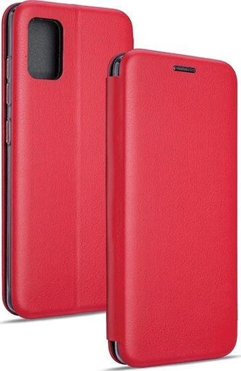 Beline Dėklas Book Magnetic Samsung M51 raudona/red