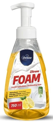Indų plovimo putos DELUXE Lemon, 750 ml