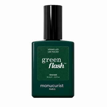 One&Only MANUCURIST_ Žalias Flash lakier do paznokci Emerald 15ml