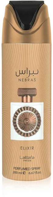 Lattafa Nebras Eliksyras Dezodorantas VAPO 200 ml (unisex)
