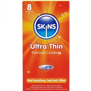 SKINS - Ultra Ploni Premium Prezervatyvai 8 vnt.