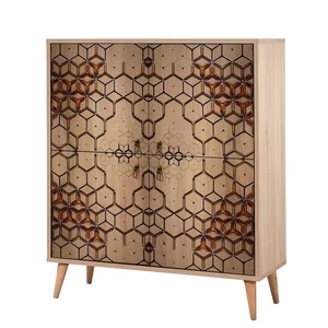 Spintelė Kalune Design Multilux 720, ruda, 36 cm x 95 cm x 111 cm