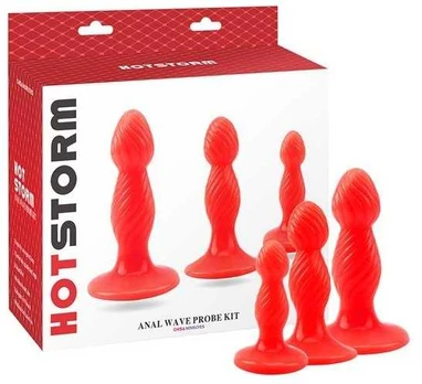 CHISA Hot Storm Anal Wave Probe Kit