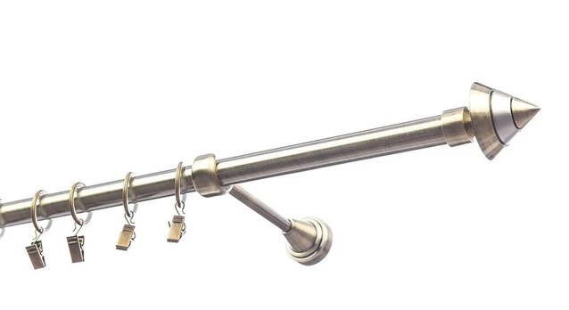 Viengubas karnizas 19mm OLIMP, 250 cm, antikos