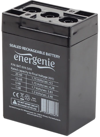 UPS akumuliatorius Gembird BAT-6V4.5AH, 0.0045 Ah