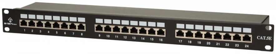 Alantec Patch panel STP cat.5e 24 prievadai LSA 1U (PK006)