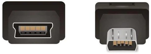 DELOCK Adapteris USB micro-B kištukas prie mini USB 5 kontaktų lizdo