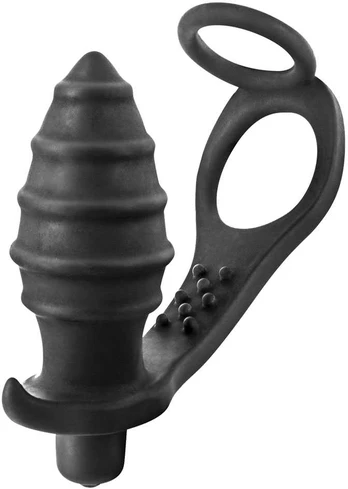 Bluejunker Cockring Anal Plug