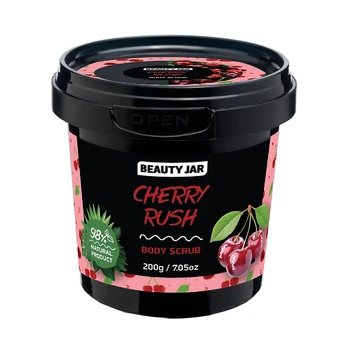 BEAUTY JAR CHERRY RUSH kūno šveitiklis, 200 g