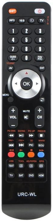 Universalus DV pultas URC-WL su mokinimo funkcija