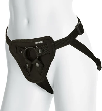 Doc Johnson Luxe Harness Adjustable Neoprene System Black 69”