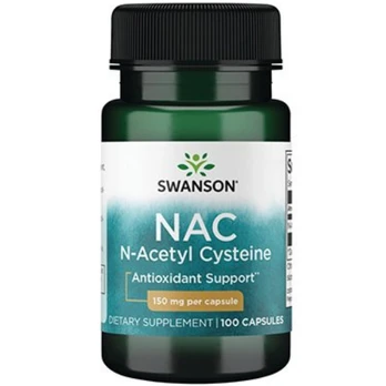N-Acetilcisteinas SWANSON NAC, 100 kapsulių