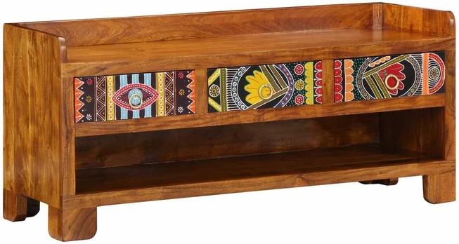 Avalynės suolas 100x35x45 cm Iš kietos acacijos medienos